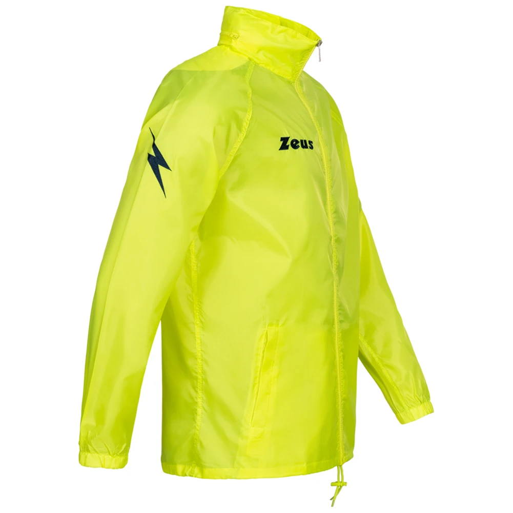 Zeus Giacca Da Pioggia Giallo Neon 2 Zeus Giacca Da Pioggia Giallo Neon - immagine 2