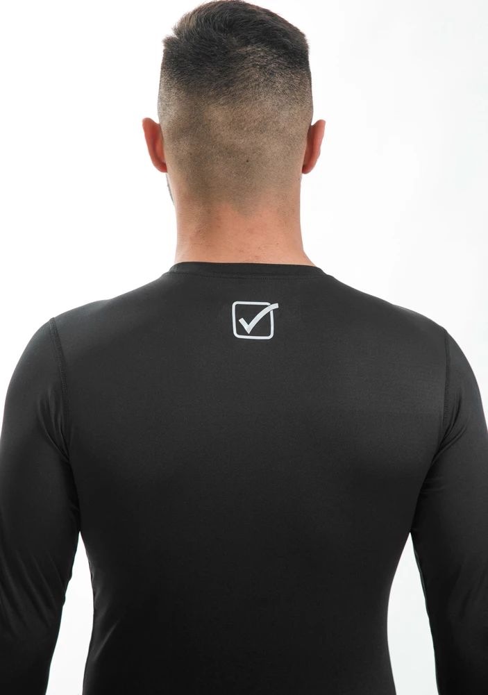 Givova Baselayer Corpus 3 Maglietta Sportiva Nero 2 Givova Baselayer Corpus 3 Maglietta Sportiva Nero - immagine 2