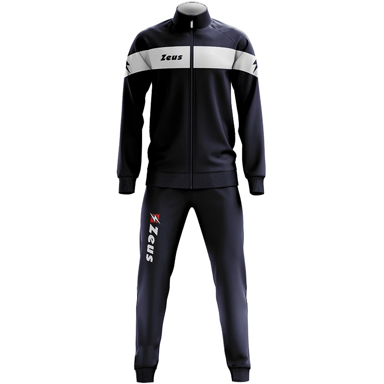 Zeus Tuta Apollo Uomo Completo Sportivo Navy Bianco 1 Zeus Tuta Apollo Uomo Completo Sportivo Navy Bianco