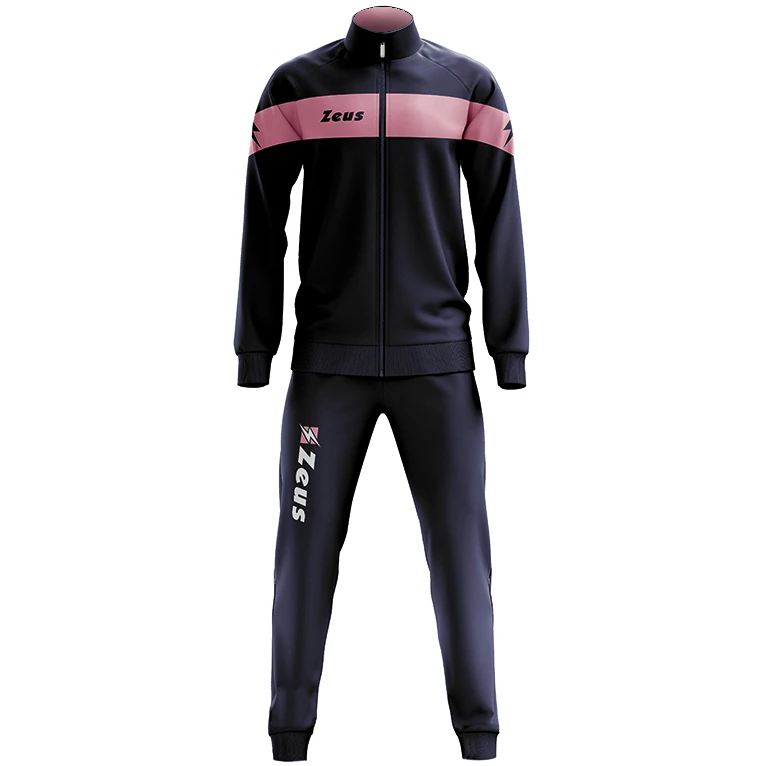 Zeus Tuta Apollo Uomo Completo Sportivo Navy Rosa 1 Zeus Tuta Apollo Uomo Completo Sportivo Navy Rosa