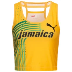Giamaica PUMA Donna Atletica Crop Top 505349-02