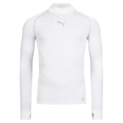 PUMA TB LS Warm Baselayer Uomo Maglietta Sportiva 654611-04