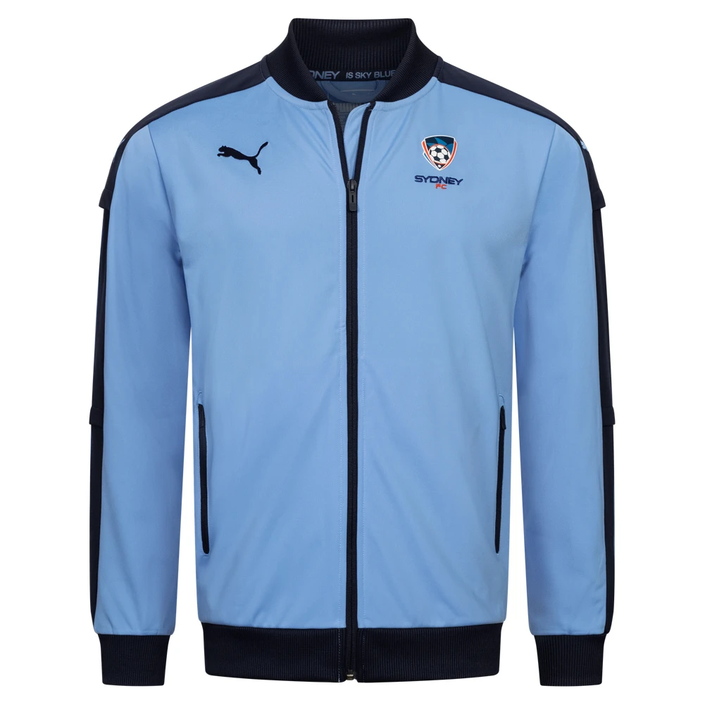 Sydney FC PUMA Uomo Giacca Della Tuta 703151-01A 1 Sydney FC PUMA Uomo Giacca Della Tuta 703151-01A
