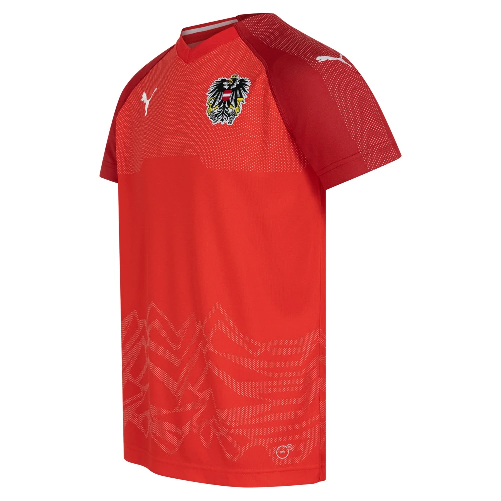 Austria ÖFB PUMA Bambini Maglia Per Il Gioco In Casa 752515-01 2 Austria ÖFB PUMA Bambini Maglia Per Il Gioco In Casa 752515-01 - immagine 2