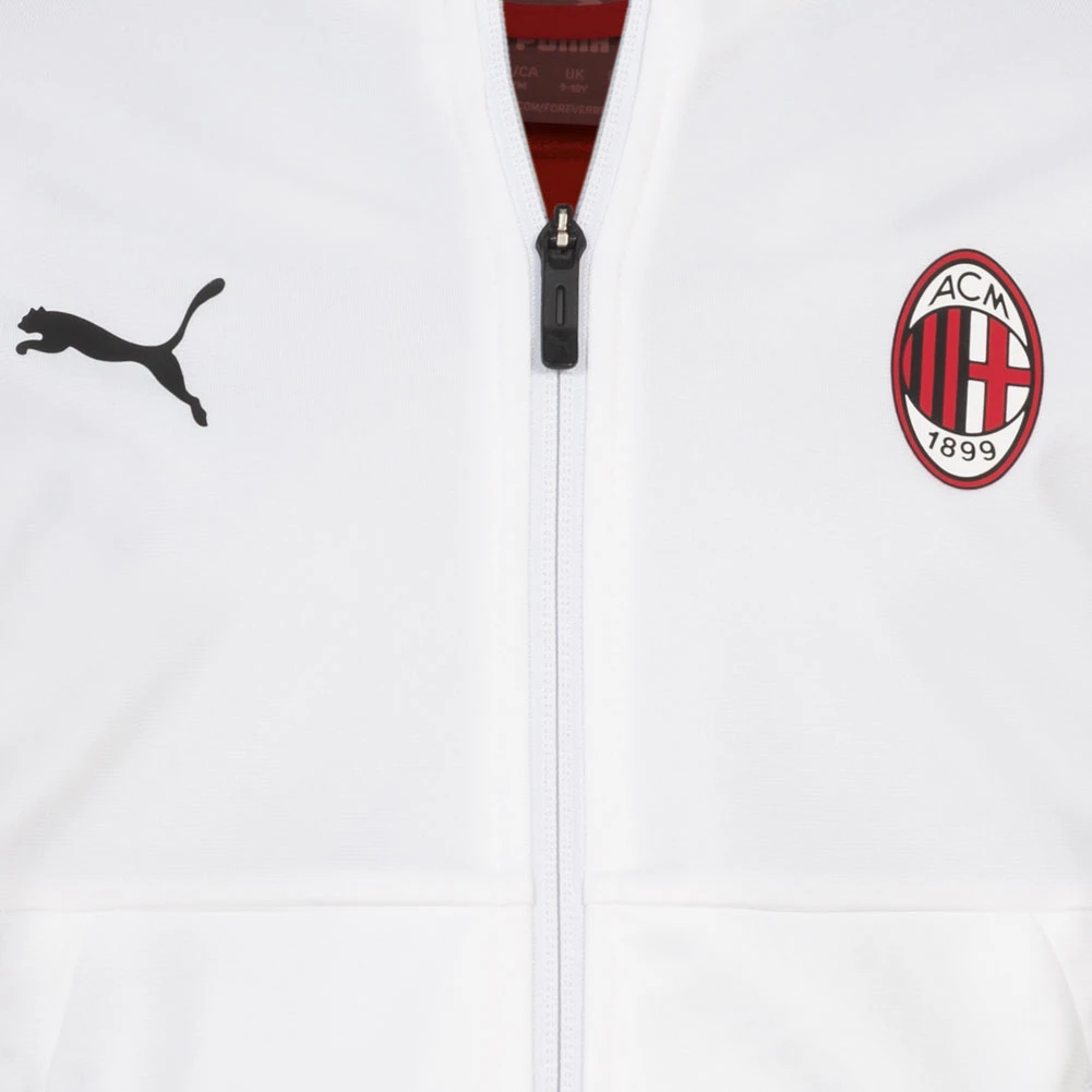 AC Milan Puma Bambini Giacca Della Tuta 758213-02 4 AC Milan Puma Bambini Giacca Della Tuta 758213-02 - immagine 4