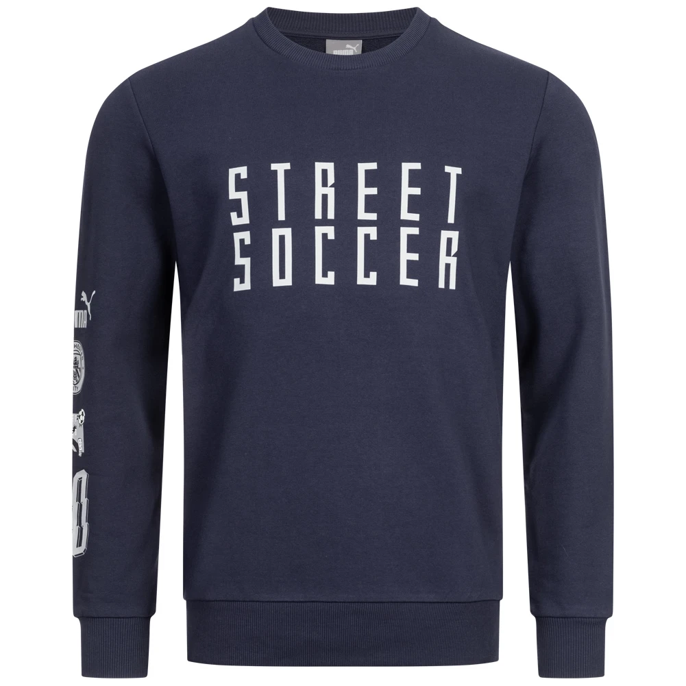 Manchester City PUMA Street Soccer Uomo Felpa 758803-22 1 Manchester City PUMA Street Soccer Uomo Felpa 758803-22