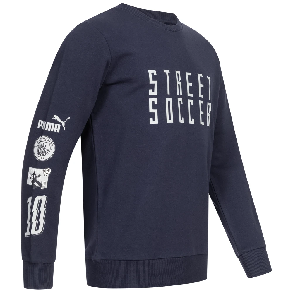 Manchester City PUMA Street Soccer Uomo Felpa 758803-22 2 Manchester City PUMA Street Soccer Uomo Felpa 758803-22 - immagine 2