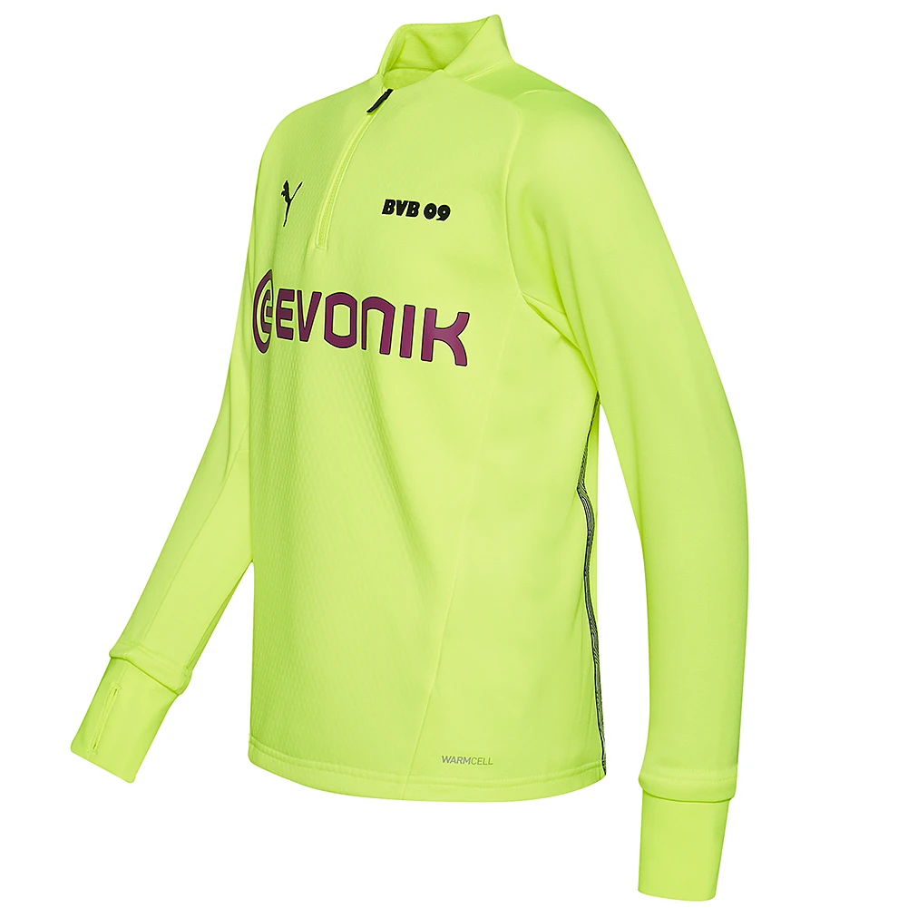 Borussia Dortmund BVB 09 PUMA 1/4 Zip Bambini Maglietta Per L'allenamento 759079-03 2 Borussia Dortmund BVB 09 PUMA 1/4 Zip Bambini Maglietta Per L'allenamento 759079-03 - immagine 2