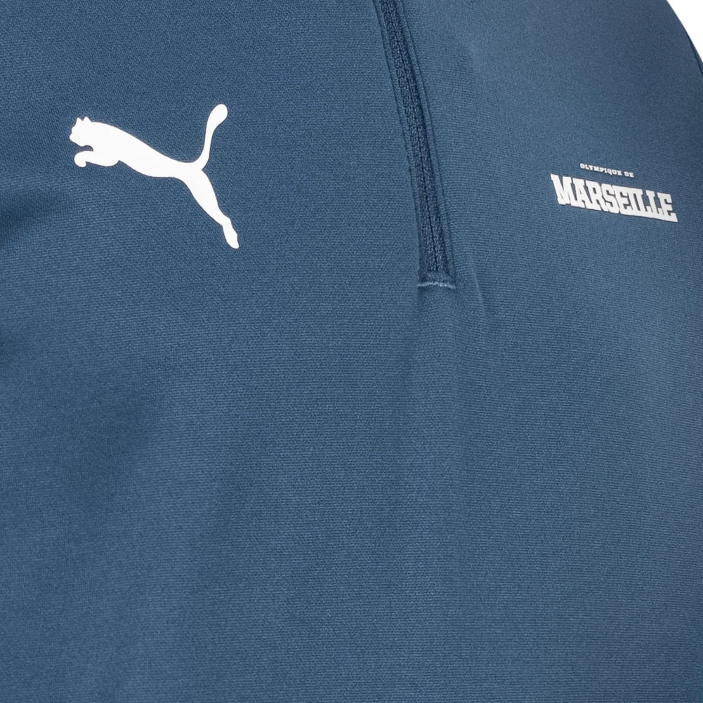 Olympique De Marseille PUMA 1/4-Zip Bambini Felpa 764386-05 4 Olympique De Marseille PUMA 1/4-Zip Bambini Felpa 764386-05 - immagine 4
