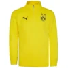 Borussia Dortmund BVB PUMA Prematch 1/4 Zip Bambini Felpa 765022-01
