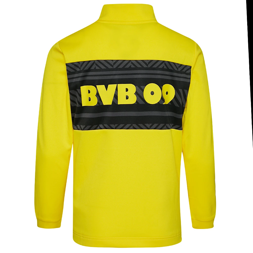 Borussia Dortmund BVB PUMA Prematch 1/4 Zip Bambini Felpa 765022-01 3 Borussia Dortmund BVB PUMA Prematch 1/4 Zip Bambini Felpa 765022-01 - immagine 3