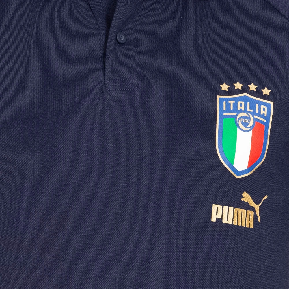 Italia FIGC PUMA Allenatore Casual Uomo Polo 767115-13 4 Italia FIGC PUMA Allenatore Casual Uomo Polo 767115-13 - immagine 4