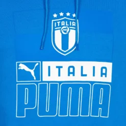 Italia FIGC PUMA FtblCore Uomo Felpa Con Cappuccio 767126-03 -Negozio al dettaglio Zeus 767126 03 4