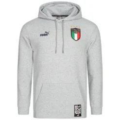 Italia FIGC PUMA FtblCulture Uomo Felpa Con Cappuccio 767136-16