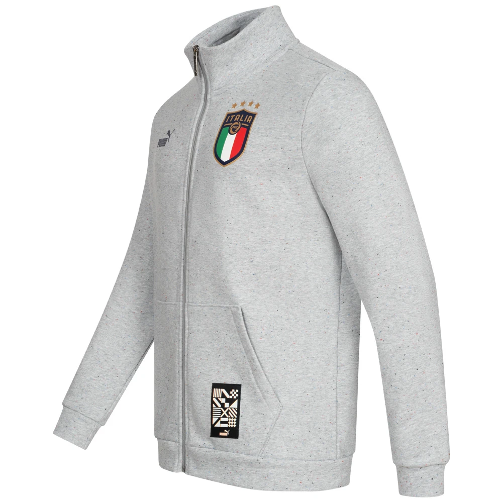 Italia FIGC PUMA FtblCulture Uomo Giacca 767137-16 2 Italia FIGC PUMA FtblCulture Uomo Giacca 767137-16 - immagine 2