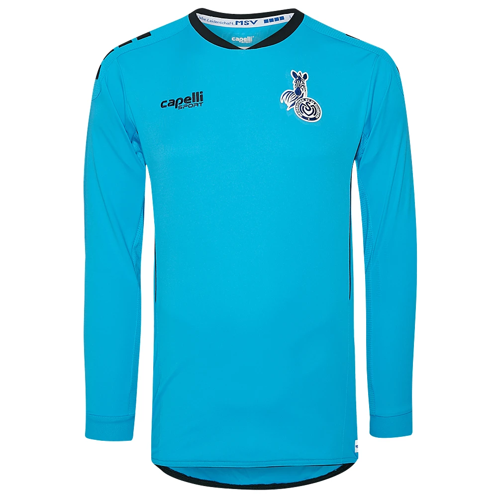 MSV Duisburg Capelli Sport Bambini Maglia Da Portiere AGA-2969MSV Blu Neon Nero 1 MSV Duisburg Capelli Sport Bambini Maglia Da Portiere AGA-2969MSV Blu Neon Nero