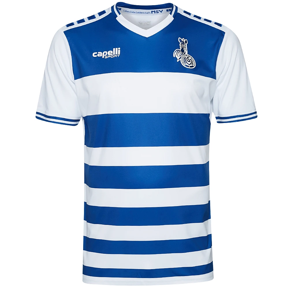 MSV Duisburg Capelli Sport Brooklyn Uomo Maglia AGA-6007MSV 1 MSV Duisburg Capelli Sport Brooklyn Uomo Maglia AGA-6007MSV