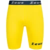 Zeus Bermuda Elastic Pro Uomo Leggings Sportivi Giallo