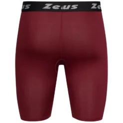 Zeus Bermuda Elastic Pro Uomo Leggings Sportivi Rosso Scuro -Negozio al dettaglio Zeus BERMUDA ELASTICPRO GRANATA 3
