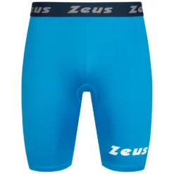 Zeus Bermuda Elastic Pro Uomo Leggings Sportivi Royal Blue