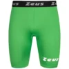 Zeus Bermuda Elastic Pro Uomo Leggings Sportivi Verde
