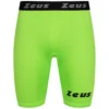 Zeus Bermuda Elastic Pro Uomo Leggings Sportivi Verde Neon