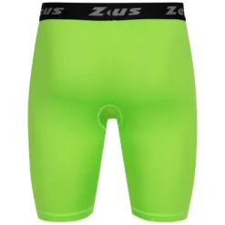 Zeus Bermuda Elastic Pro Uomo Leggings Sportivi Verde Neon -Negozio al dettaglio Zeus BERMUDA ELASTICPRO VERDE FLUO 3