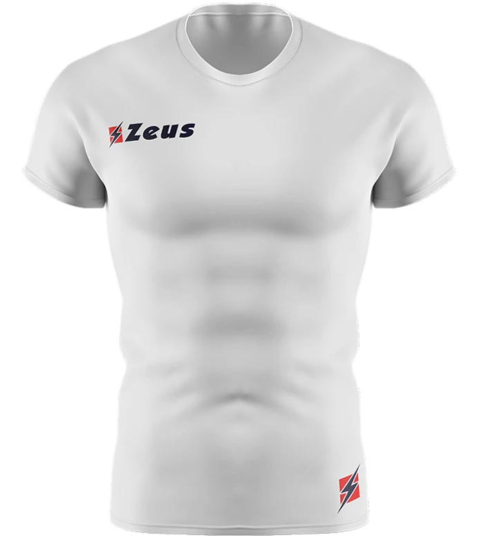 Zeus Fisiko Baselayer Maglietta Aderente A Maniche Corte Bianco 1 Zeus Fisiko Baselayer Maglietta Aderente A Maniche Corte Bianco