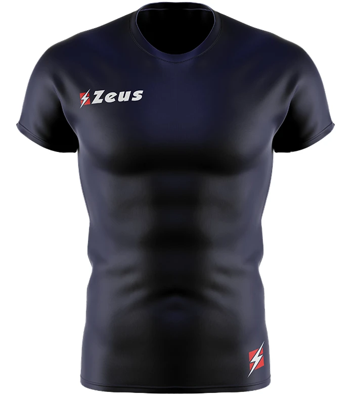 Zeus Fisiko Baselayer Maglietta Aderente A Maniche Corte Blu Marino 1 Zeus Fisiko Baselayer Maglietta Aderente A Maniche Corte Blu Marino