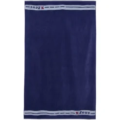 Zeus Asciugamano Di Cotone 155 X 100 Cm Blu Navy