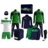 Zeus Apollo Set Da Calcio Box Teamwear Da 12 Pezzi Navy Verde