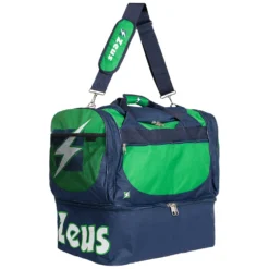 Zeus Borsa Delta Borsone Da Calcio Verde Navy