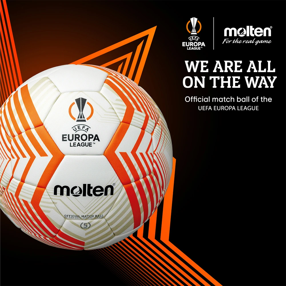 Molten UEFA Europa League Match Pallone Pallone Da Calcio F5U5000-23 2 Molten UEFA Europa League Match Pallone Pallone Da Calcio F5U5000-23 - immagine 2