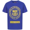 FC Barcelona Emblem Bambini T-shirt Blu FCB-2-024