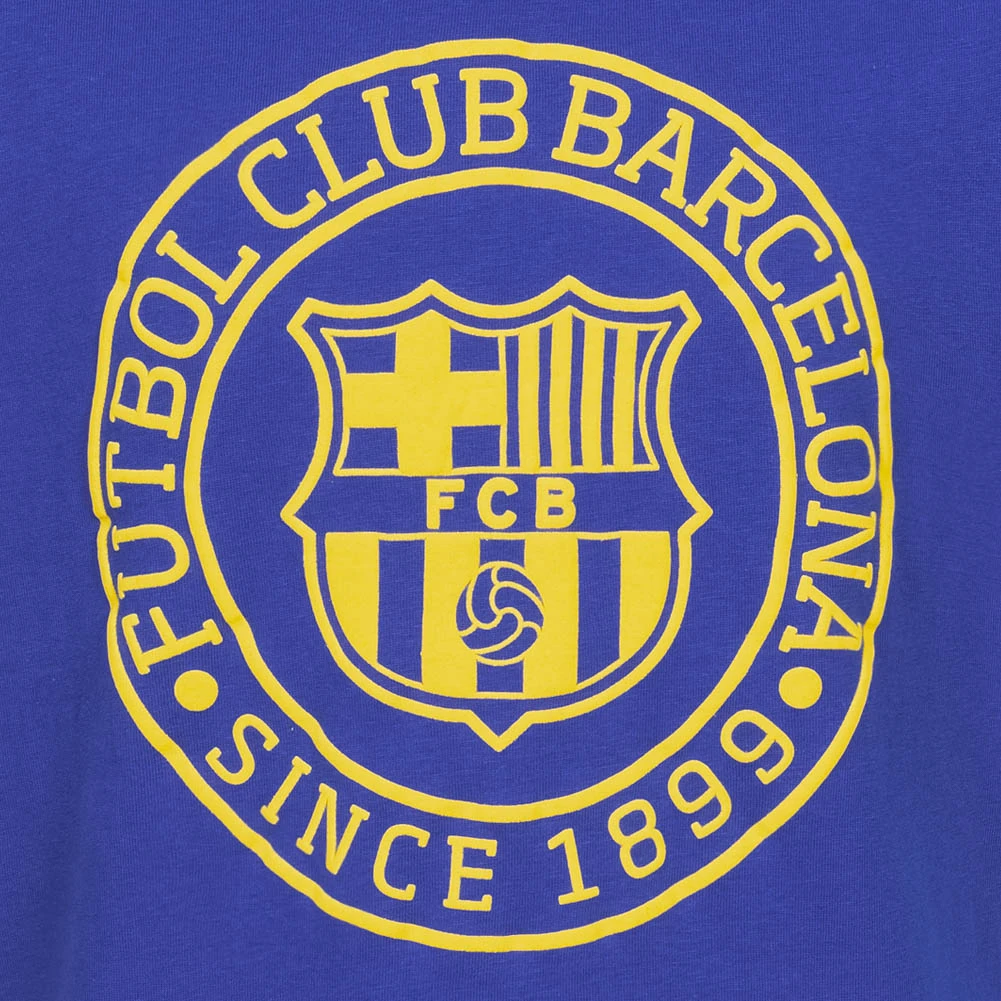 FC Barcelona Emblem Bambini T-shirt Blu FCB-2-024 4 FC Barcelona Emblem Bambini T-shirt Blu FCB-2-024 - immagine 4