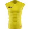 Zeus Fisiko Baselayer Maglia Smanicata Aderente Giallo