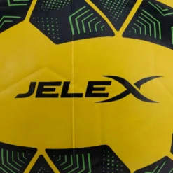 JELEX Bolzplatzheld Pallone Da Calcio In Gomma Nero-giallo -Negozio al dettaglio Zeus JLX 183 5
