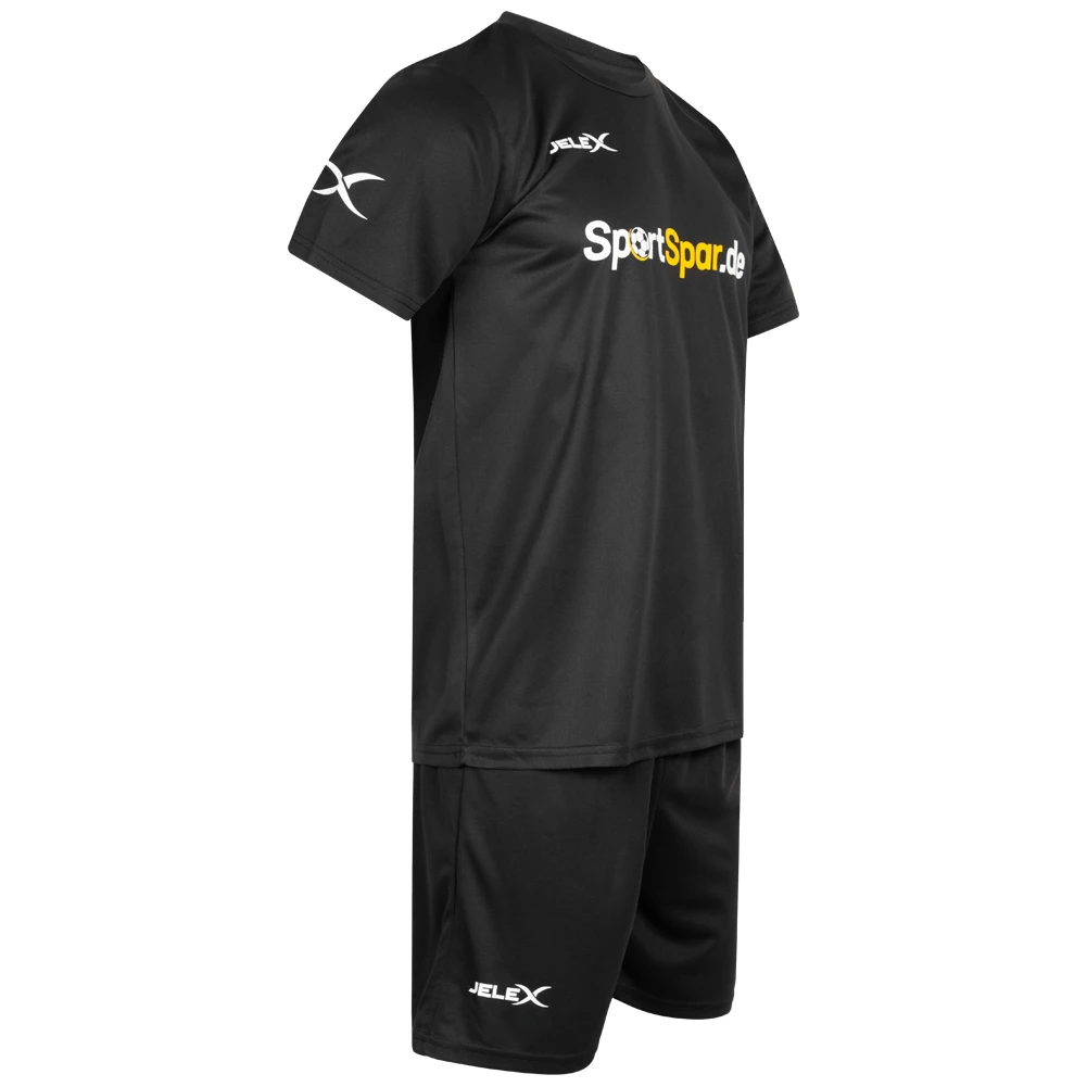 JELEX "Team 22" Divisa Da Calcio 2 Pezzi Nero 5 JELEX "Team 22" Divisa Da Calcio 2 Pezzi Nero - immagine 5