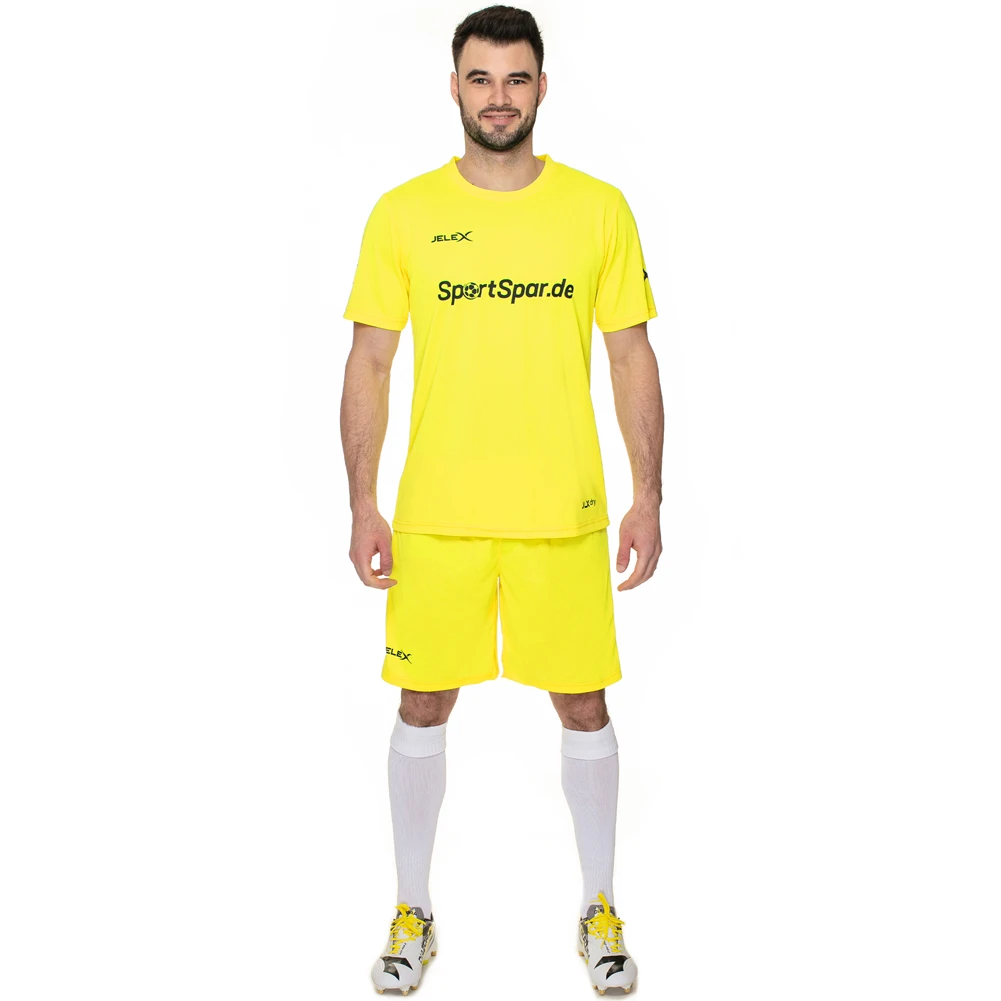 JELEX "Team 22" Divisa Da Calcio 2 Pezzi Giallo 1 JELEX "Team 22" Divisa Da Calcio 2 Pezzi Giallo