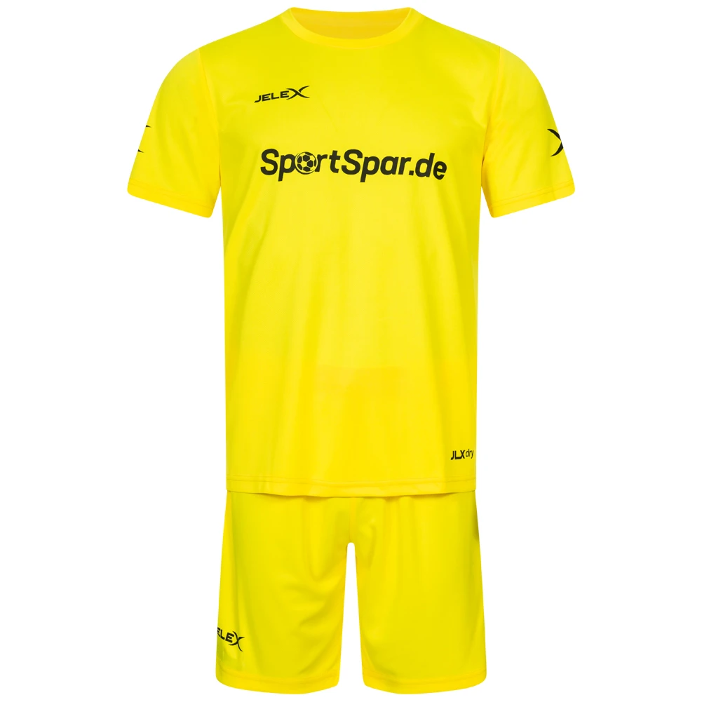 JELEX "Team 22" Divisa Da Calcio 2 Pezzi Giallo 4 JELEX "Team 22" Divisa Da Calcio 2 Pezzi Giallo - immagine 4