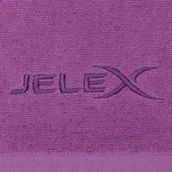 JELEX "100FIT" Asciugamano Da Palestra Con Tasca Viola -Negozio al dettaglio Zeus JLX 279 5