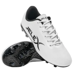 JELEX "Legend Mundial" FG Uomo Scarpe Da Calcio Bianco -Negozio al dettaglio Zeus JLX 282 3