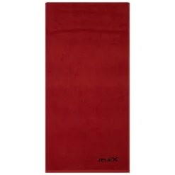 JELEX "100FIT" Asciugamano Da Palestra Con Tasca Rosso