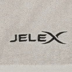 JELEX "100FIT" Asciugamano Da Palestra Con Tasca Grigio -Negozio al dettaglio Zeus JLX 93 4CQZyjnopP0ob4