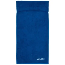 JELEX "100FIT" Asciugamano Da Palestra Con Tasca Blu Reale