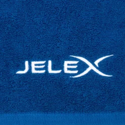 JELEX "100FIT" Asciugamano Da Palestra Con Tasca Blu Reale -Negozio al dettaglio Zeus JLX 95 4BJrJPGYGvn1YN