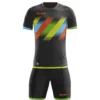 Zeus Icon Teamwear Set Maglia Con Pantaloncini Nero Neon Arancione