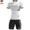 Zeus Mundial Teamwear Set Maglia Con Pantaloncini Bianco Nero