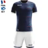 Zeus Mundial Teamwear Set Maglia Con Pantaloncini Bianco Navy
