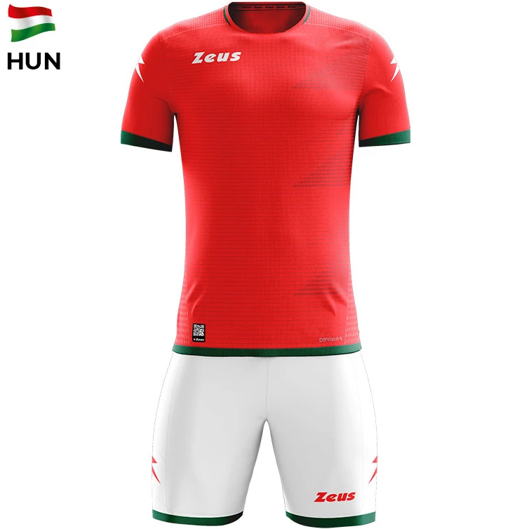 Zeus Mundial Teamwear Set Maglia Con Pantaloncini Rosso Bianco 1 Zeus Mundial Teamwear Set Maglia Con Pantaloncini Rosso Bianco